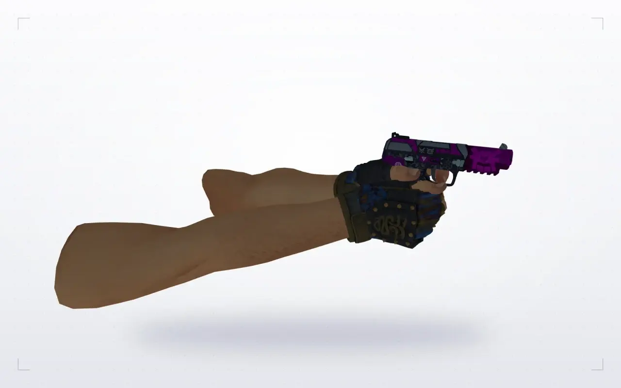 Hydra Gloves Case Hardened Pack — Five-SeveN: Hydra Gloves Case Hardened Pack