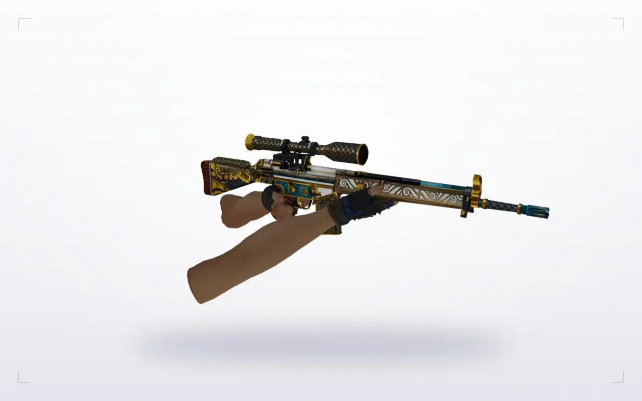 Hydra Gloves Case Hardened Pack — G3SG1: Hydra Gloves Case Hardened Pack