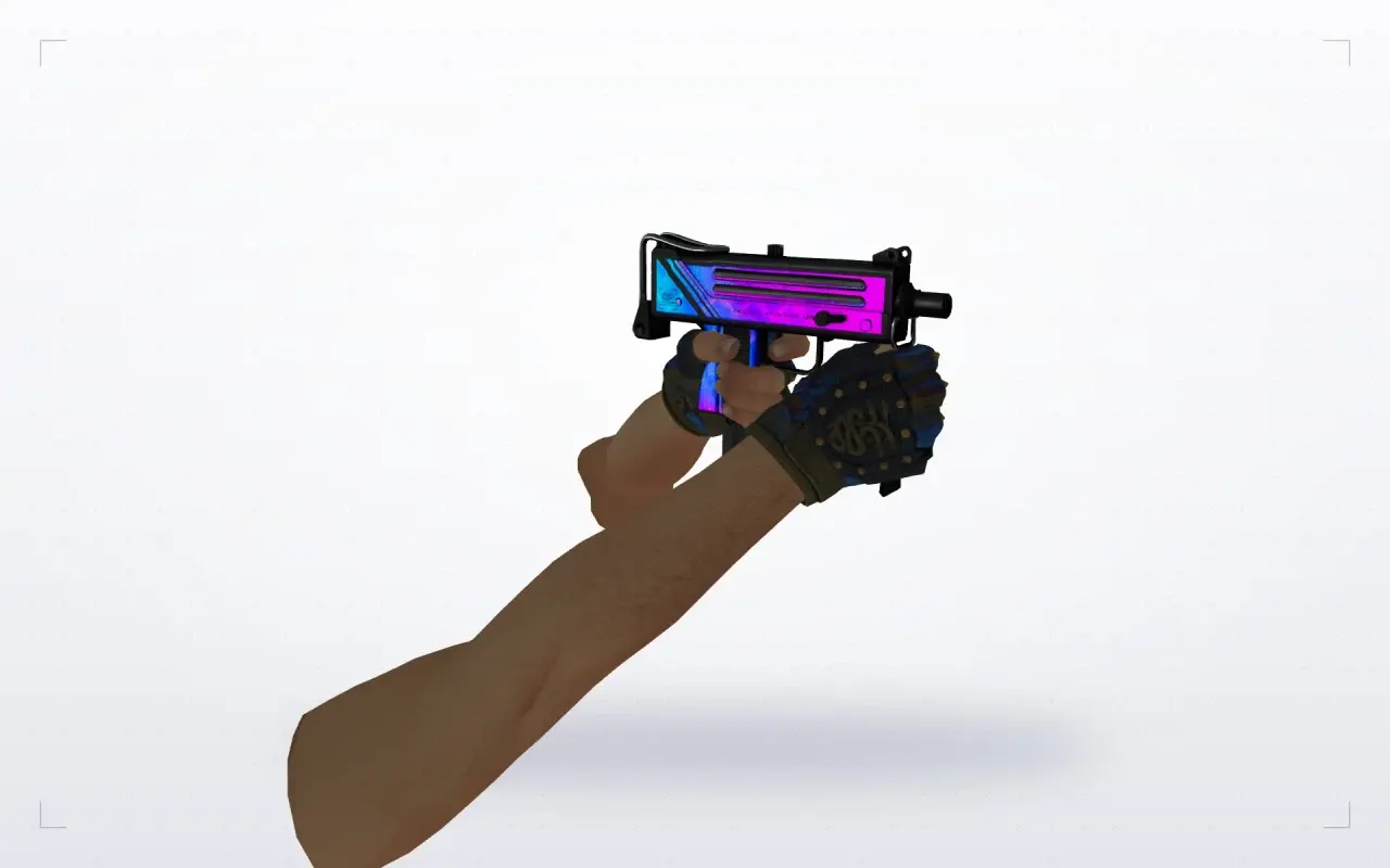 Hydra Gloves Case Hardened Pack — MAC-10: Hydra Gloves Case Hardened Pack