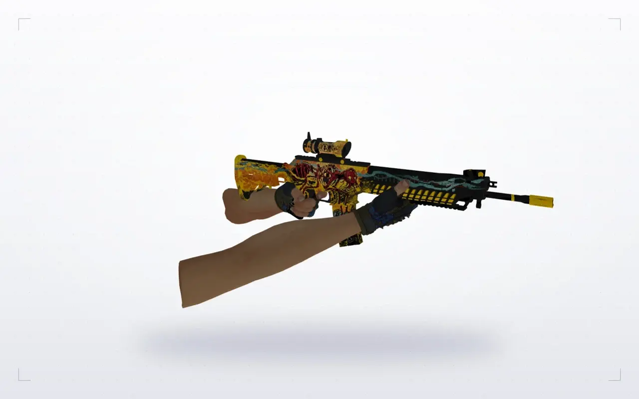 Hydra Gloves Case Hardened Pack — SG 552: Hydra Gloves Case Hardened Pack