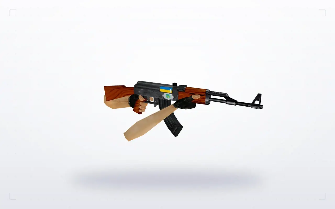 Ukrainian Patriot Weapon Pack — AK-47 — Ukrainian Patriot Weapon Pack