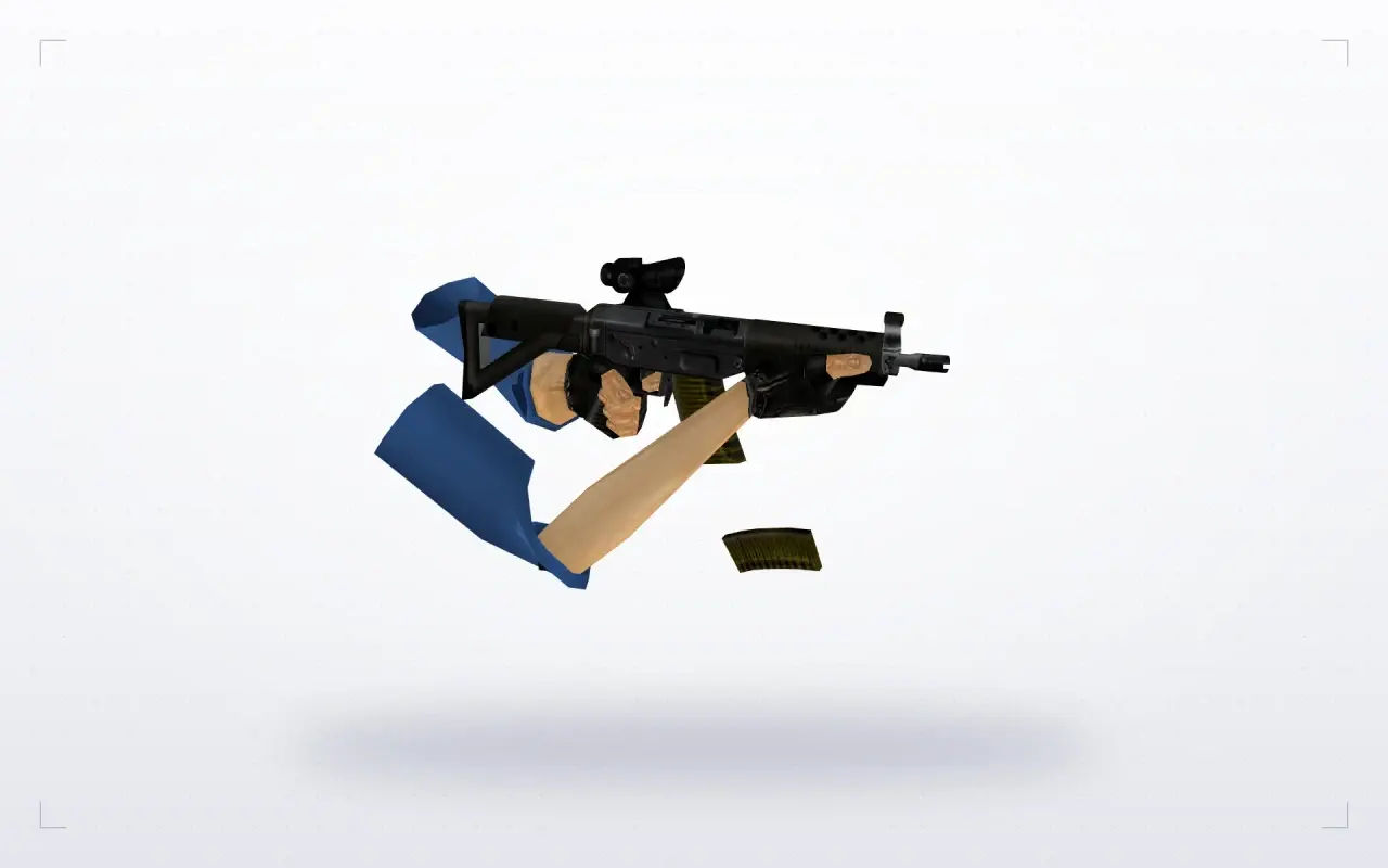 Smoothed Default Weapons — SG552 — Smoothed Default Weapons