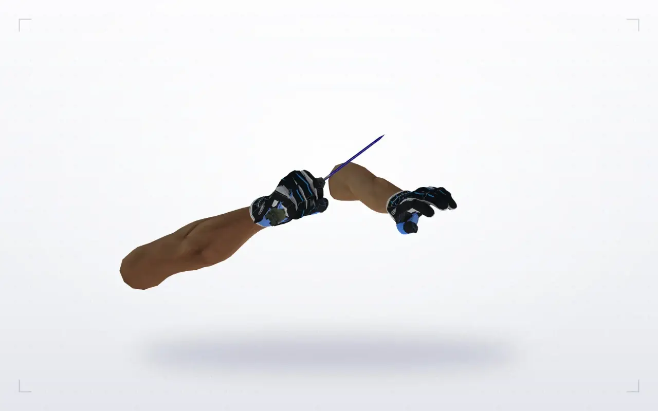 Sport Gloves Superconductor Pack — Bayonet Sapphire — Sport Gloves Superconductor Pack