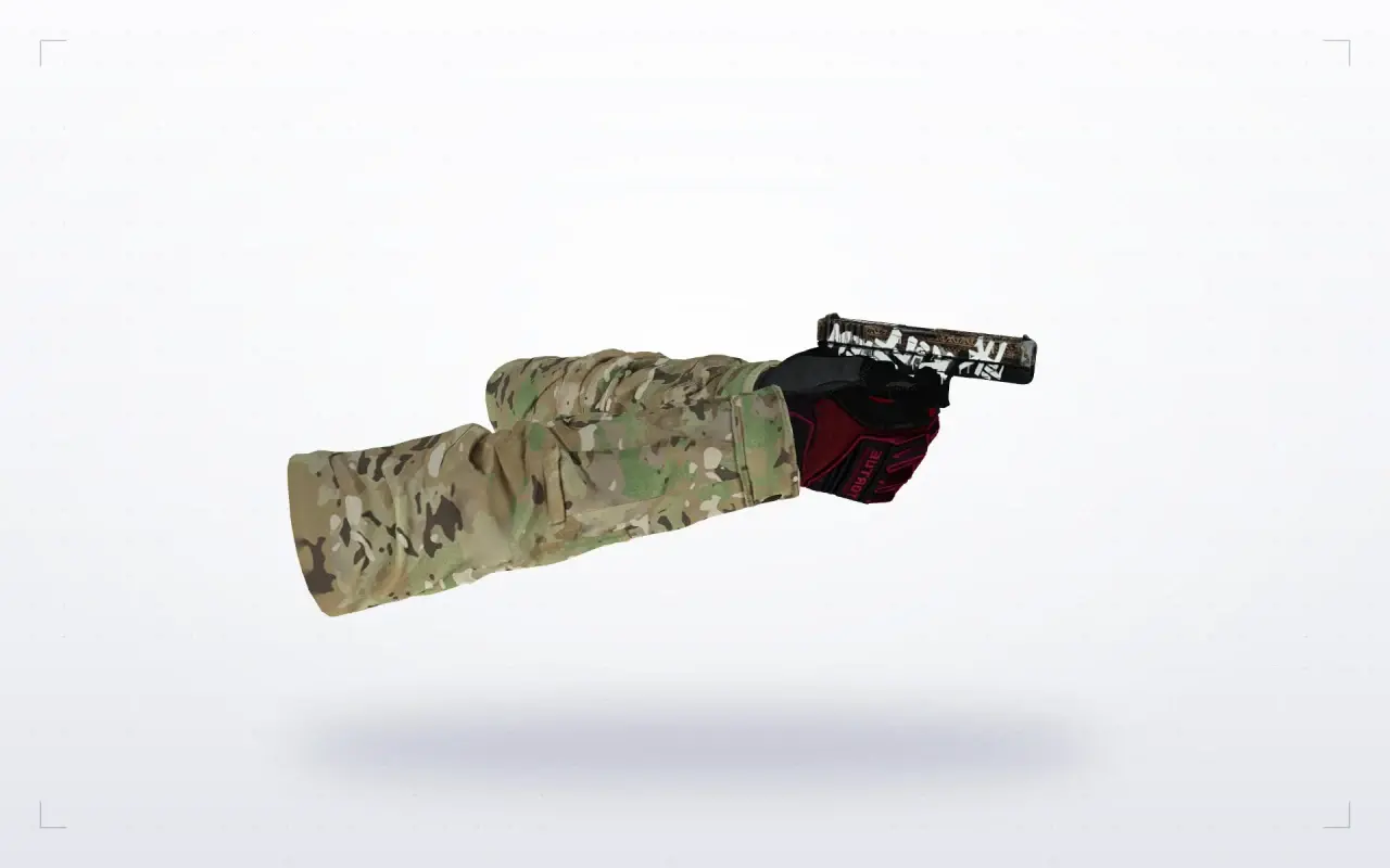 Specialist Gloves Crimson Kimono Pack — Glock-18 — Specialist Gloves Crimson Kimono Pack
