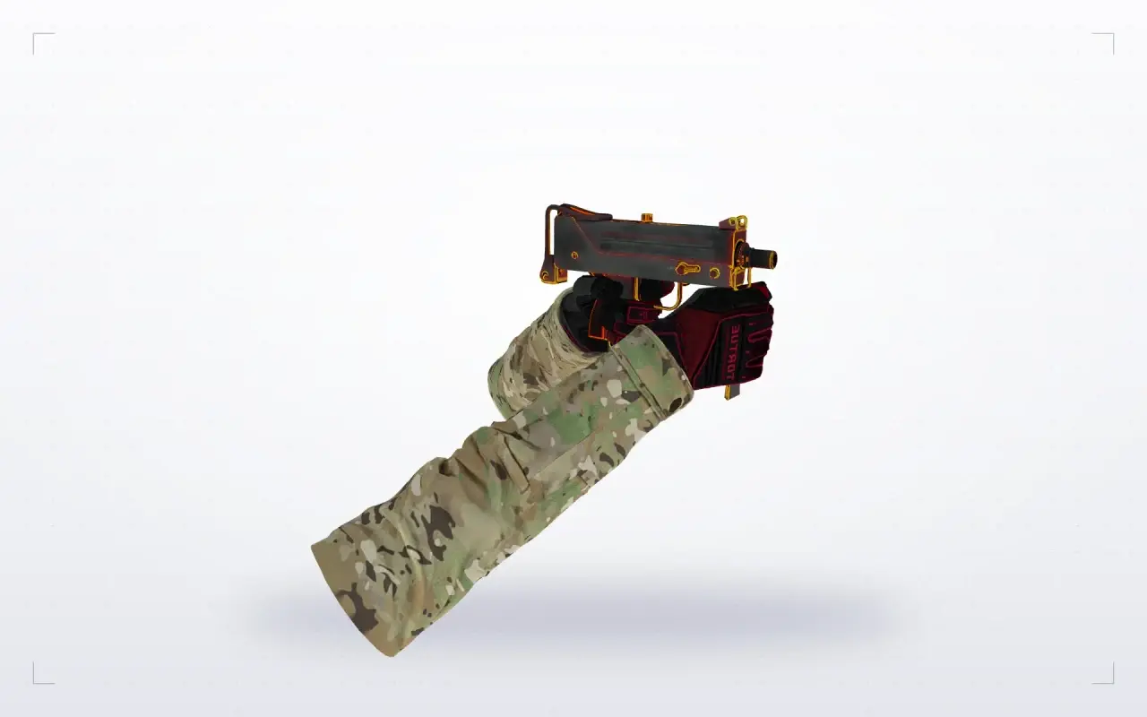 Specialist Gloves Crimson Kimono Pack — MAC-10 — Specialist Gloves Crimson Kimono Pack
