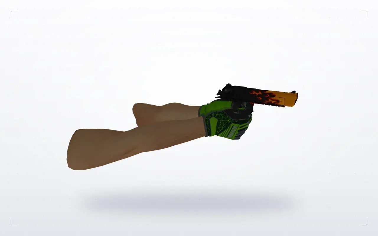 Specialist Gloves Emerald Web Pack — Desert Eagle — Specialist Gloves Emerald Web Pack