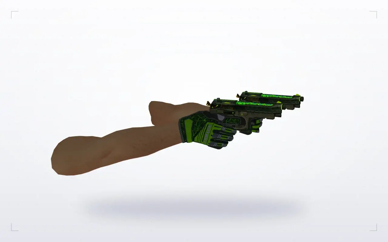 Specialist Gloves Emerald Web Pack — Dual Berettas — Specialist Gloves Emerald Web Pack
