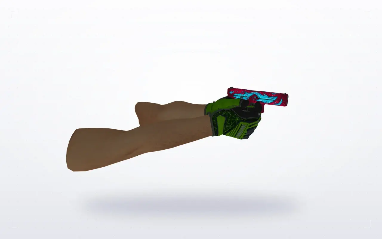 Specialist Gloves Emerald Web Pack — Glock-18 — Specialist Gloves Emerald Web Pack