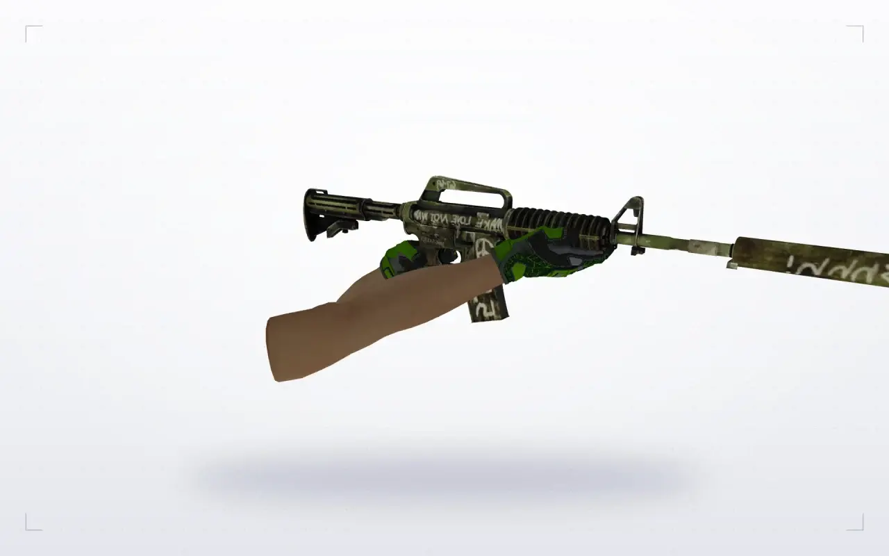 Specialist Gloves Emerald Web Pack — M4A1 — Specialist Gloves Emerald Web Pack