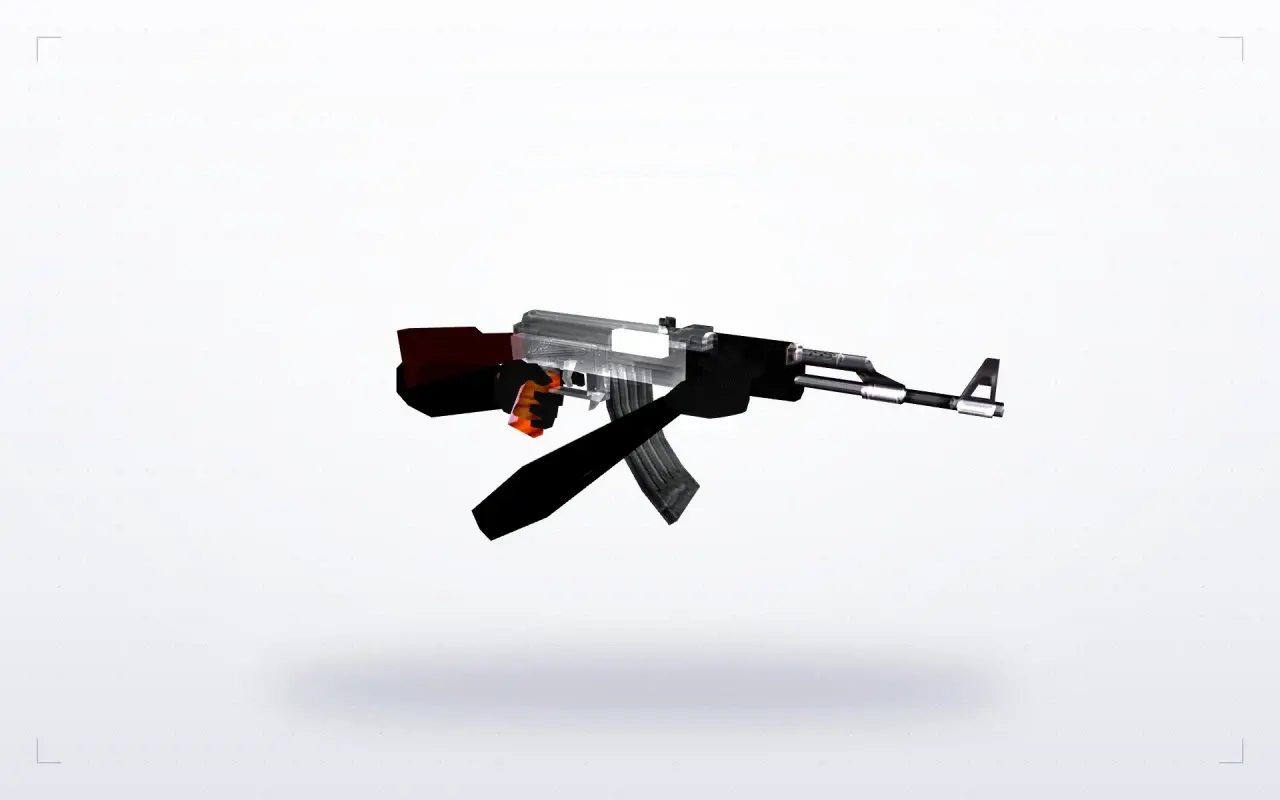 Transparent Weapon Skins Pack — AK-47 — Transparent Weapon Skins Pack