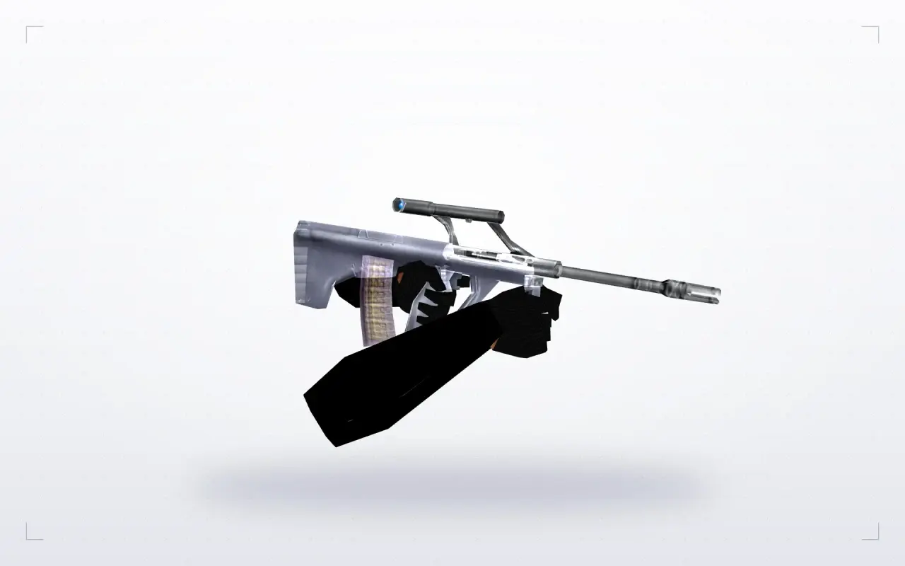 Transparent Weapon Skins Pack — AUG — Transparent Weapon Skins Pack