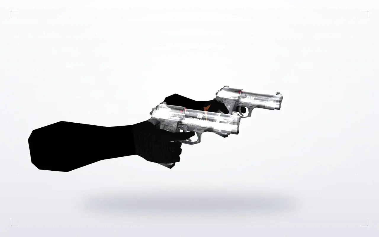 Transparent Weapon Skins Pack — Dual Berettas — Transparent Weapon Skins Pack