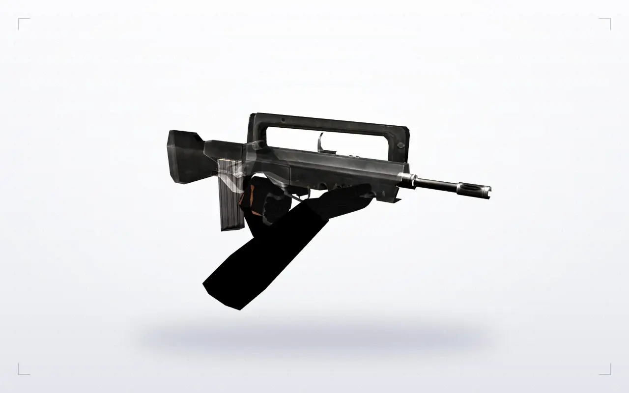 Transparent Weapon Skins Pack — FAMAS — Transparent Weapon Skins Pack