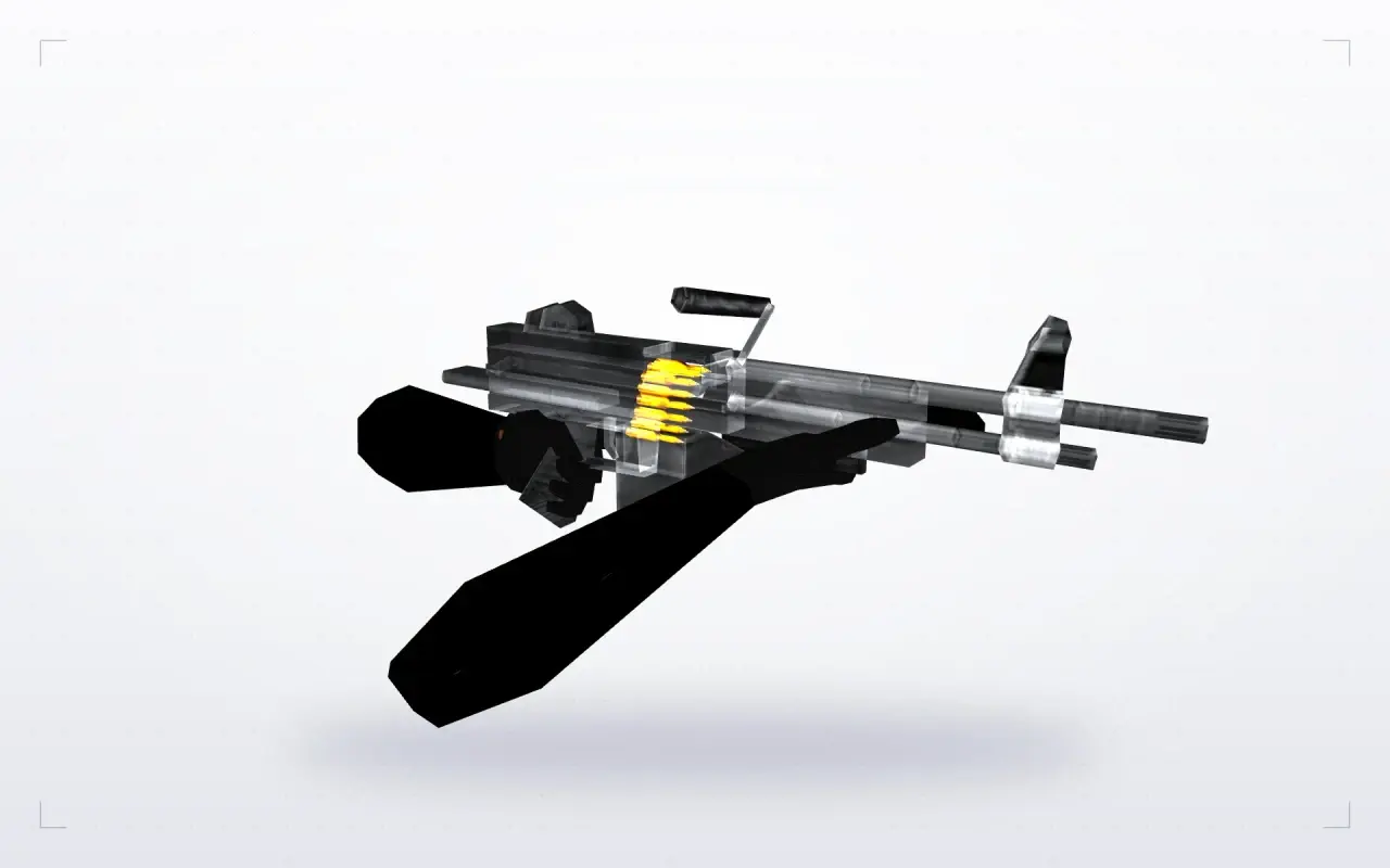 Transparent Weapon Skins Pack — M249 — Transparent Weapon Skins Pack