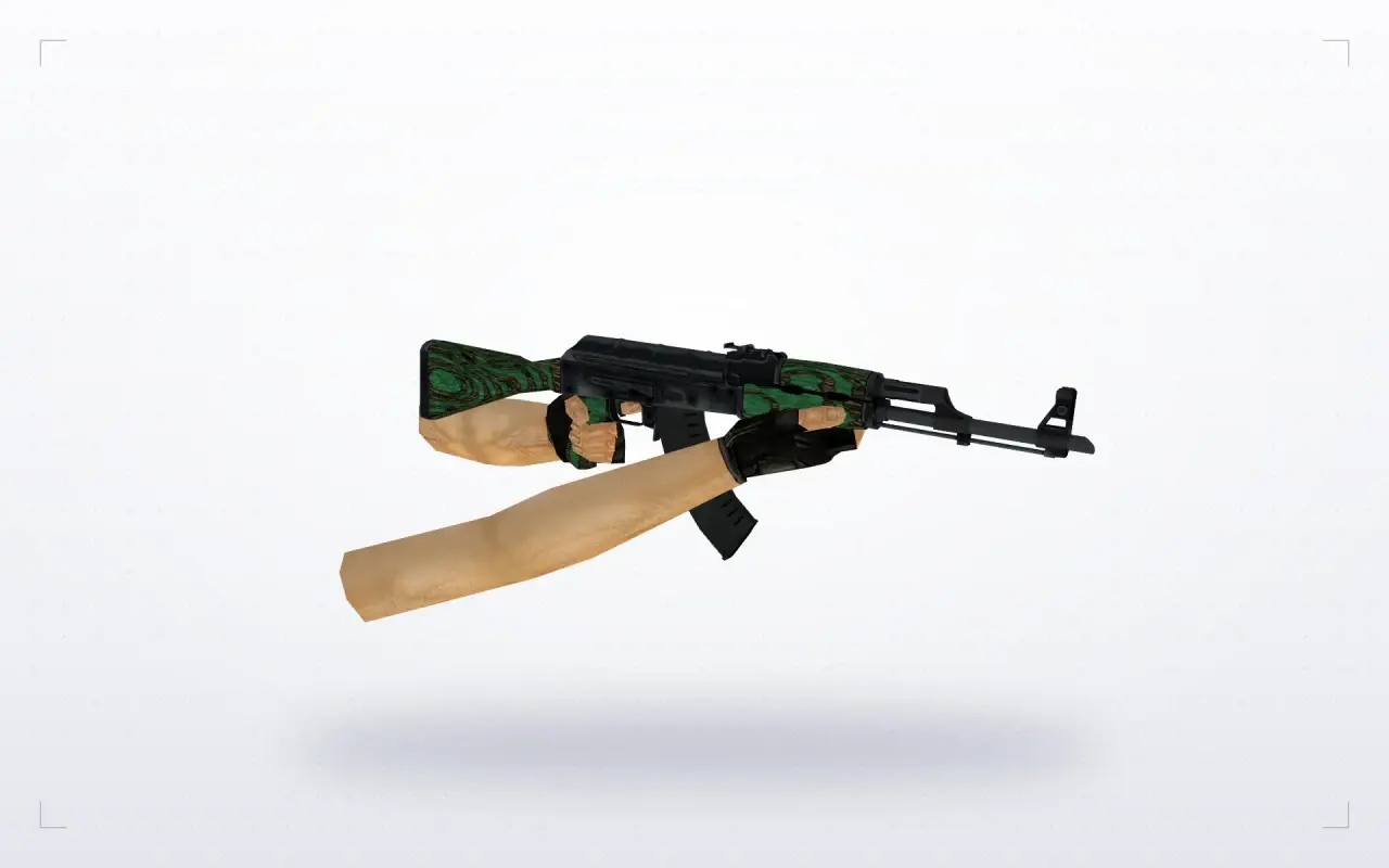 Vertigo 2021 Collection Weapon Skin Pack — AK-47 | Green Laminate