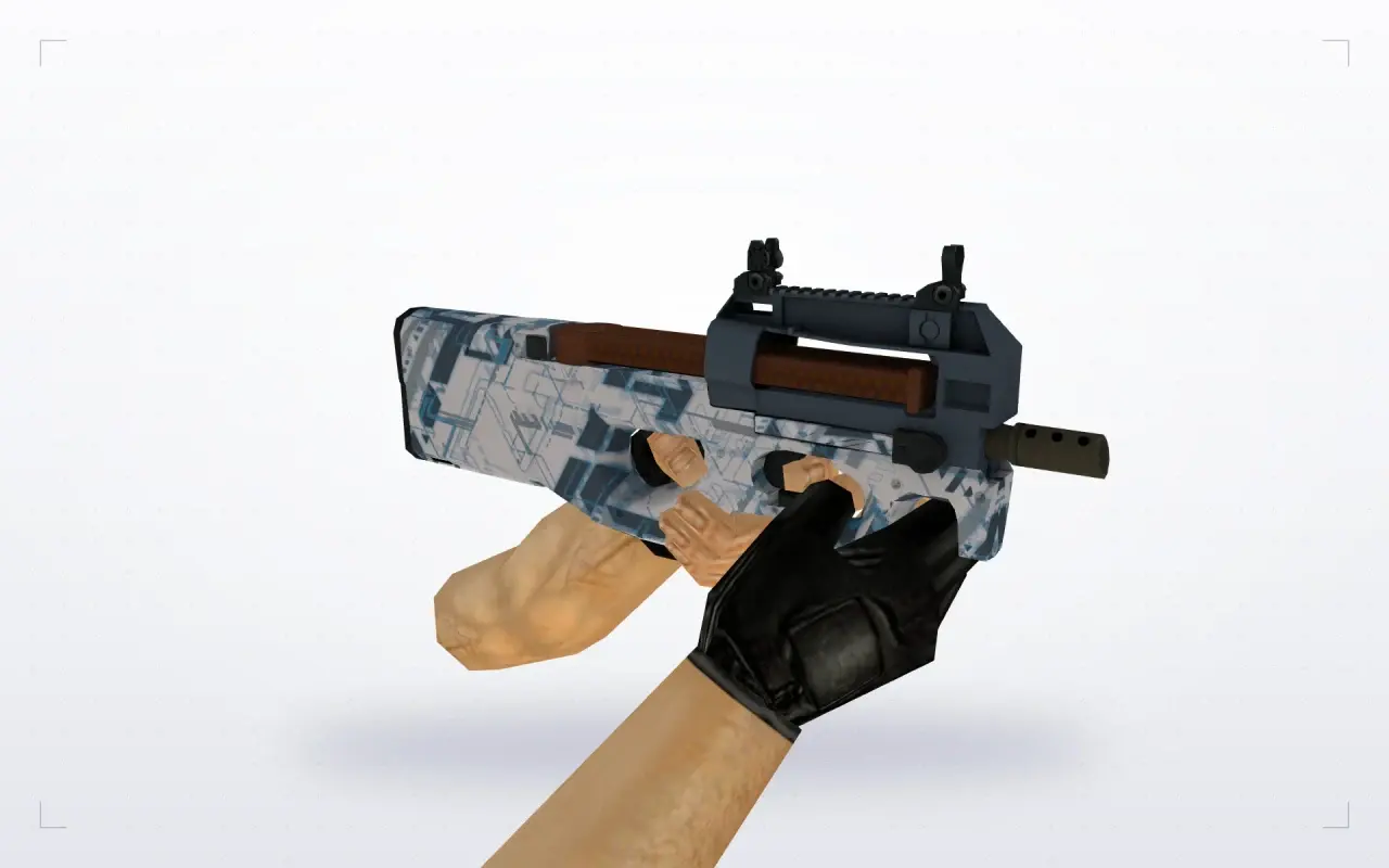 Vertigo 2021 Collection Weapon Skin Pack — P90 | Schematic