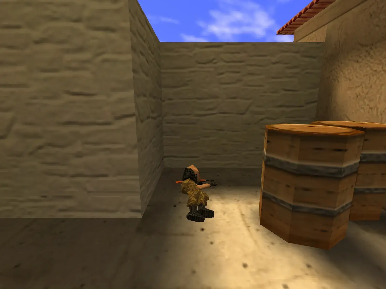 Sleeping Terrorist — cs_italy, by the barrels