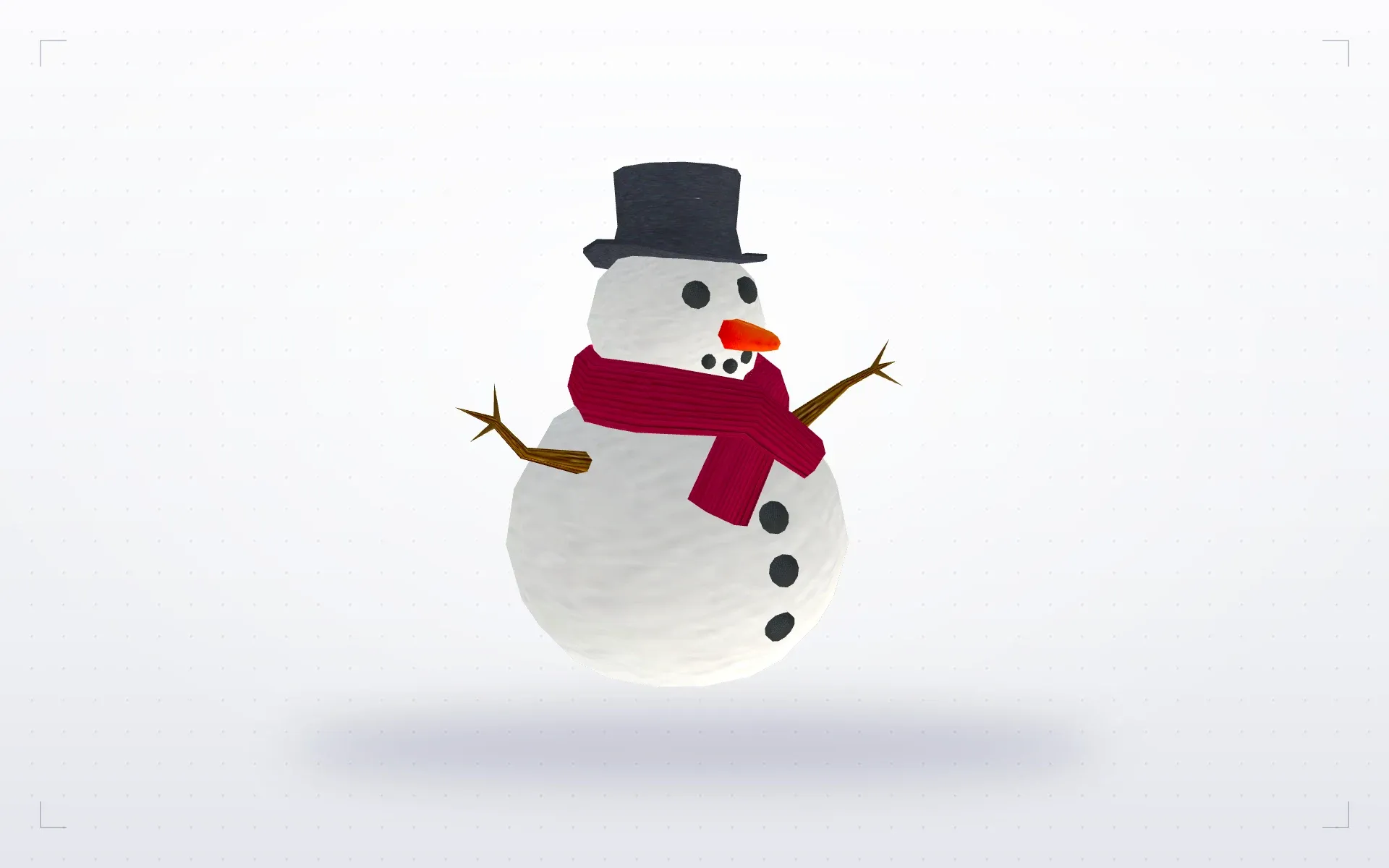 File Sorting Hud Snowman - CS 1.6 Model - CS Nation