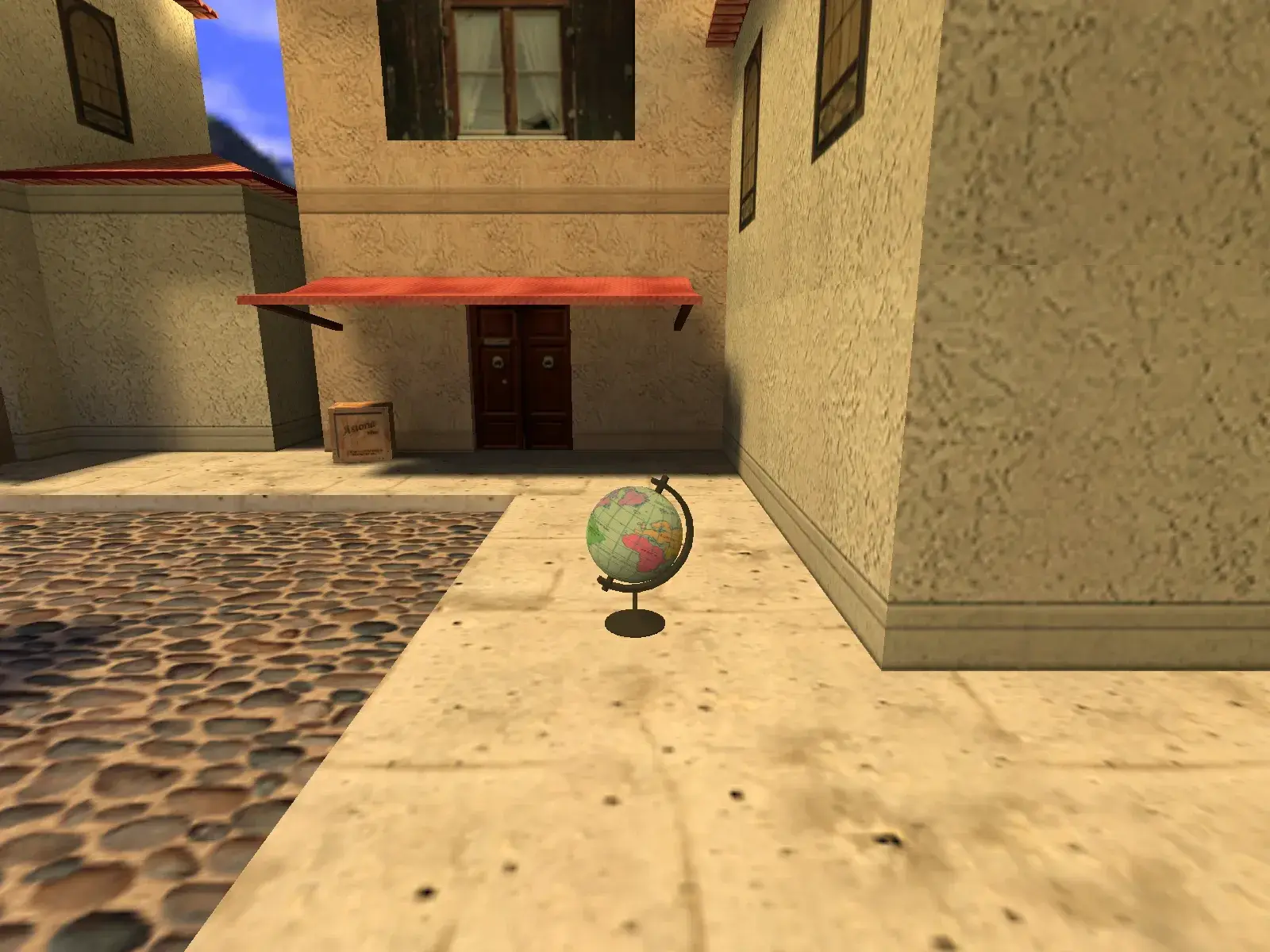 Spinning Globe — cs_italy, the market street from the other side