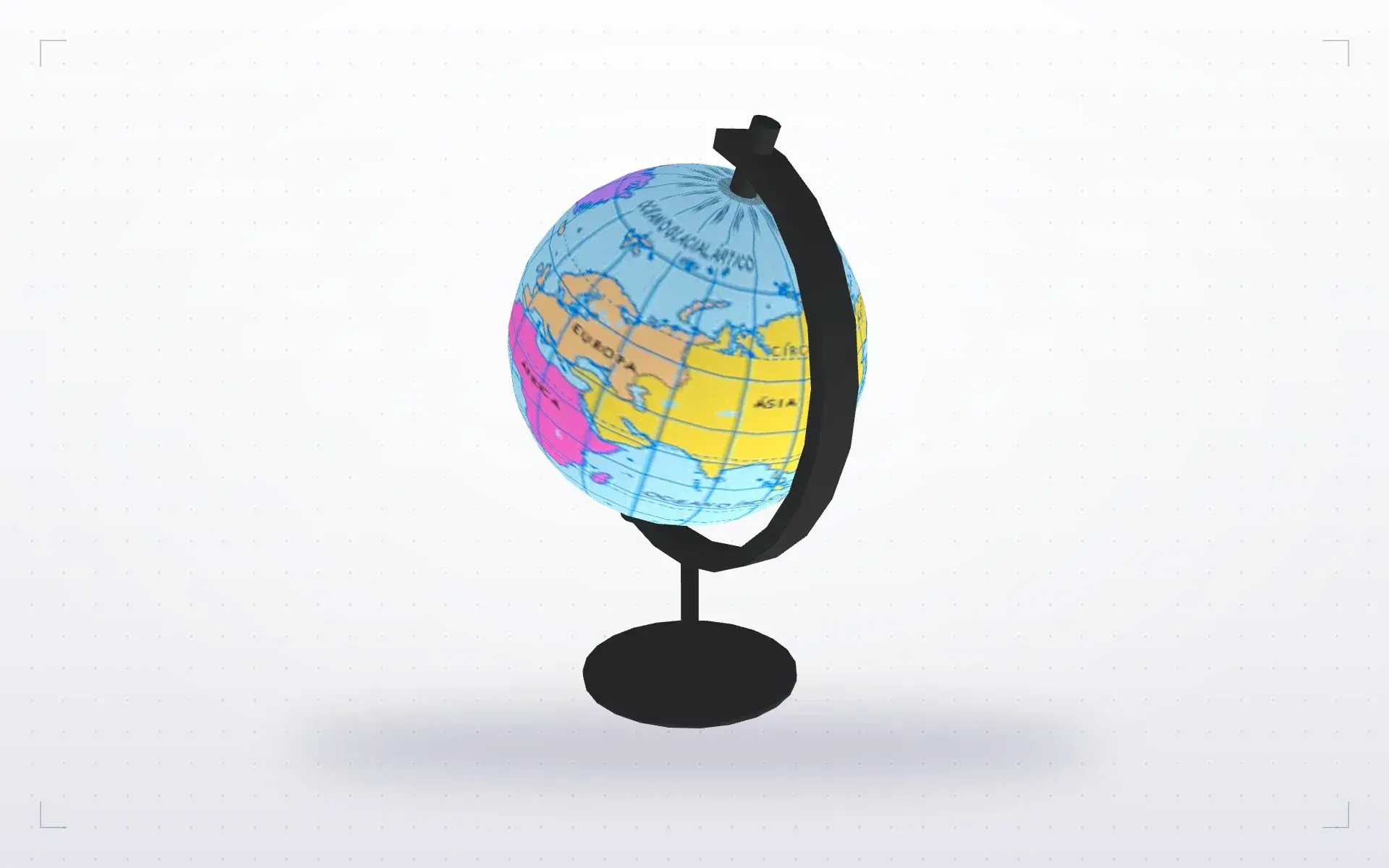 Spinning Globe — preview 2