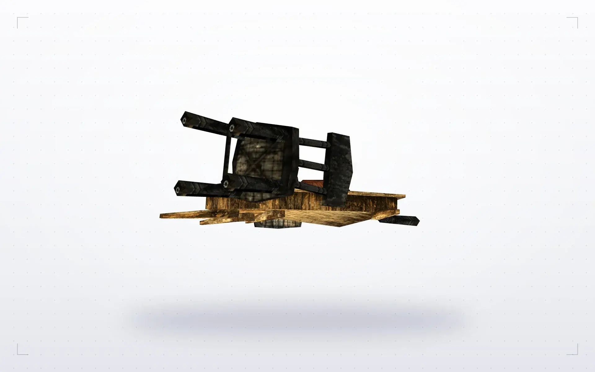 Table with Weapons and Gear — preview 3